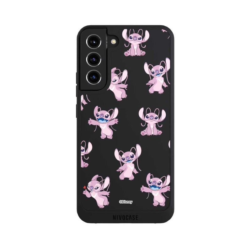 Galaxy S22 + NIVOpure Angel Faces Pattern Transparent