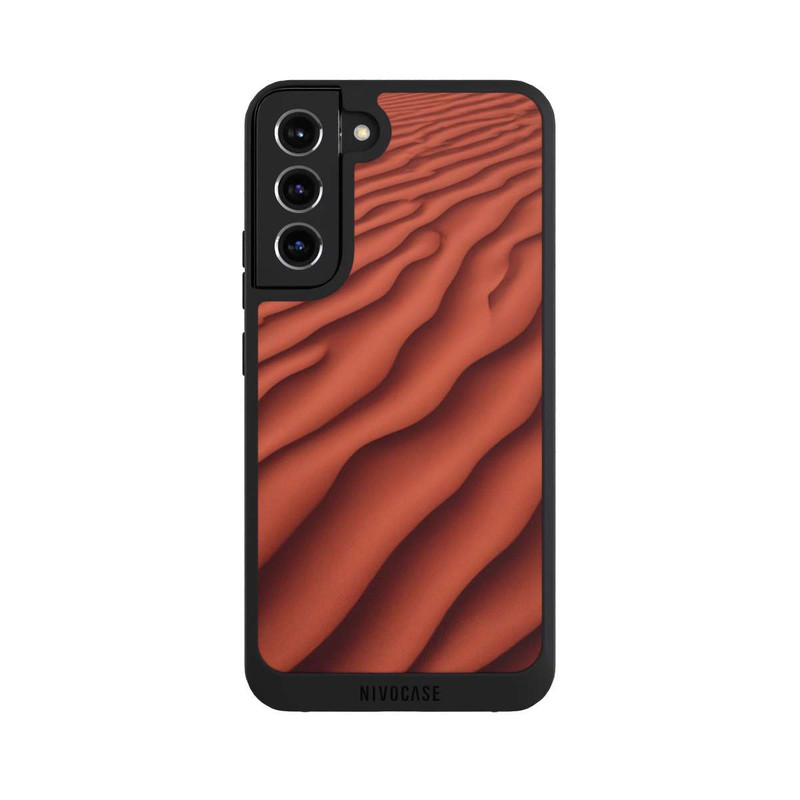 Galaxy S22 + NIVOpure Sand Structure Red with AI