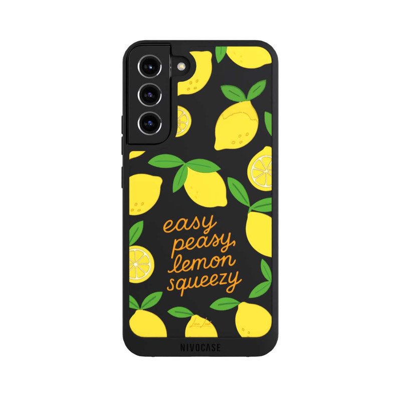 Galaxy S22 + NIVOpure Easy Peasy Lemon Queezy Transp