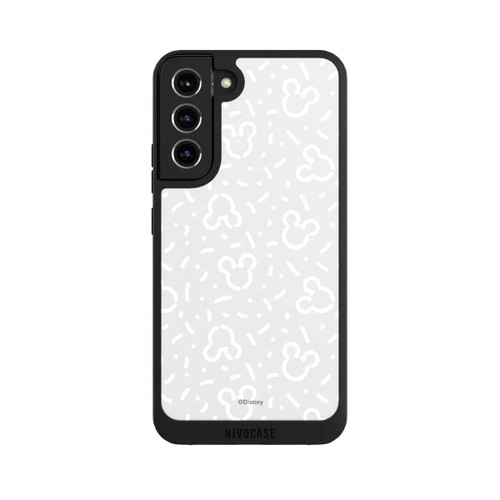 Samsung Galaxy S22+ NIVOpure Disney Mickey Icon Pattern Grey