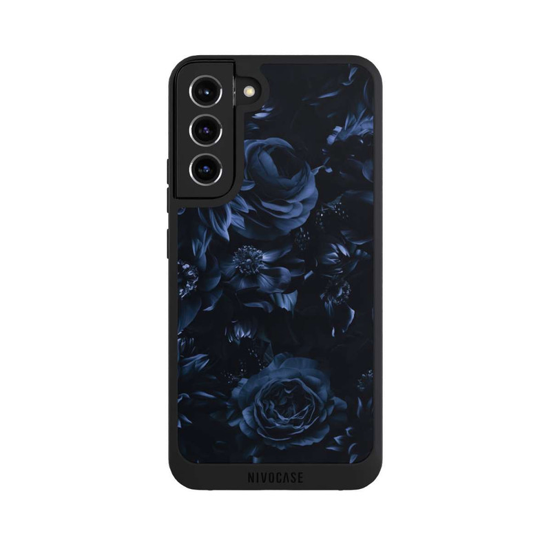 Galaxy S22 + NIVOpure Shadow Flowers Blue