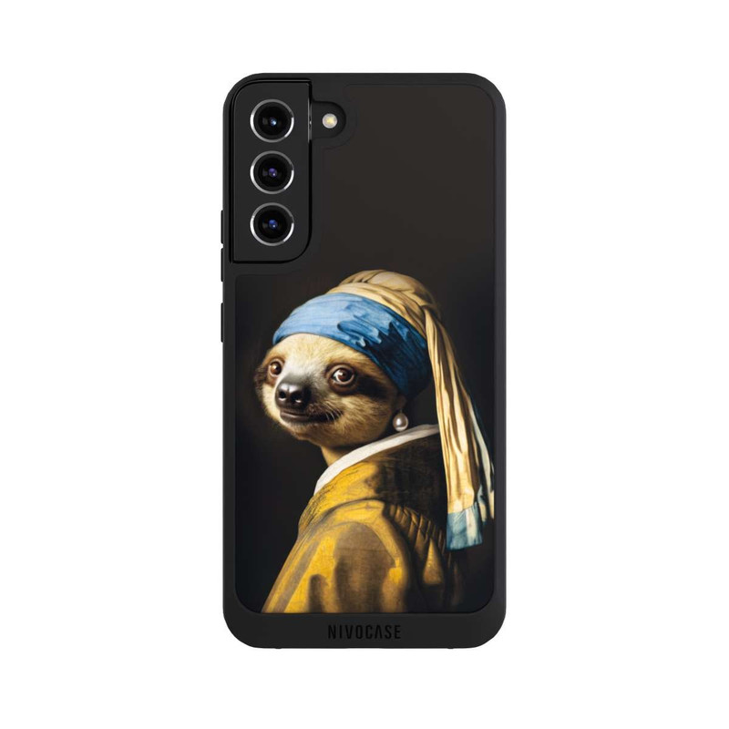 Galaxy S22 + NIVOpure Sloth with a Pearl Earring