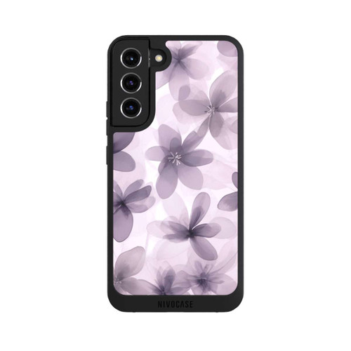 Samsung Galaxy S22+ NIVOpure Fliederfarbenes Blumenmuster mit KI