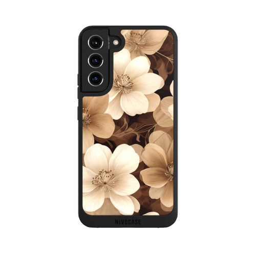 Samsung Galaxy S22+ NIVOpure Naturfarbene Negativblumen mit KI