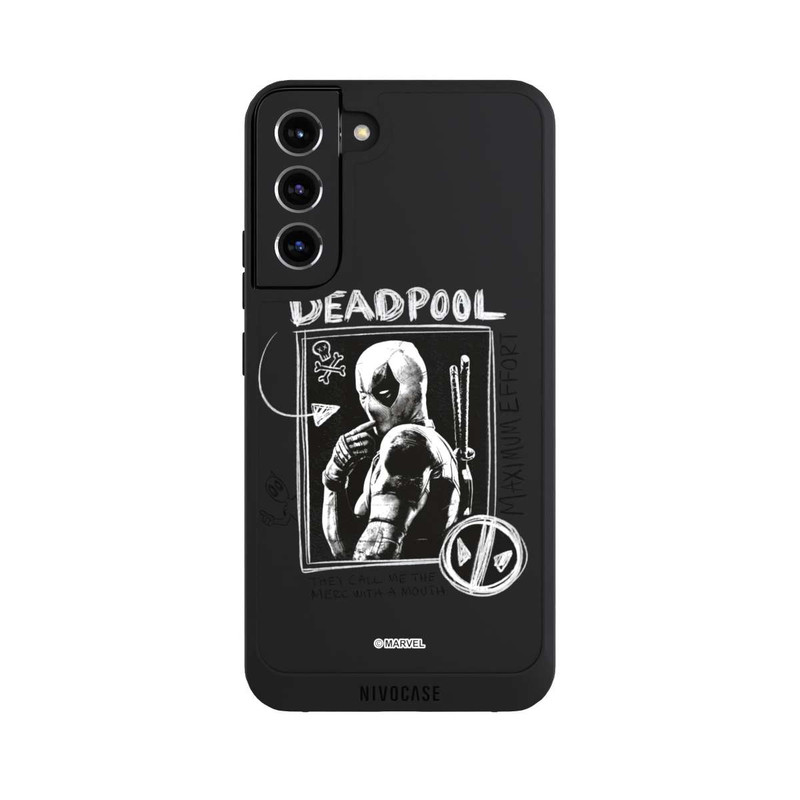 Galaxy S22 + NIVOpure Deadpool Transparent