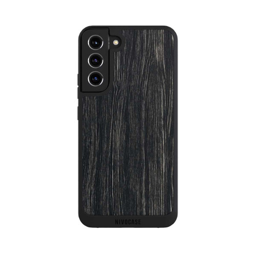 Samsung Galaxy S22+ NIVOpure Dunkle Holzstruktur
