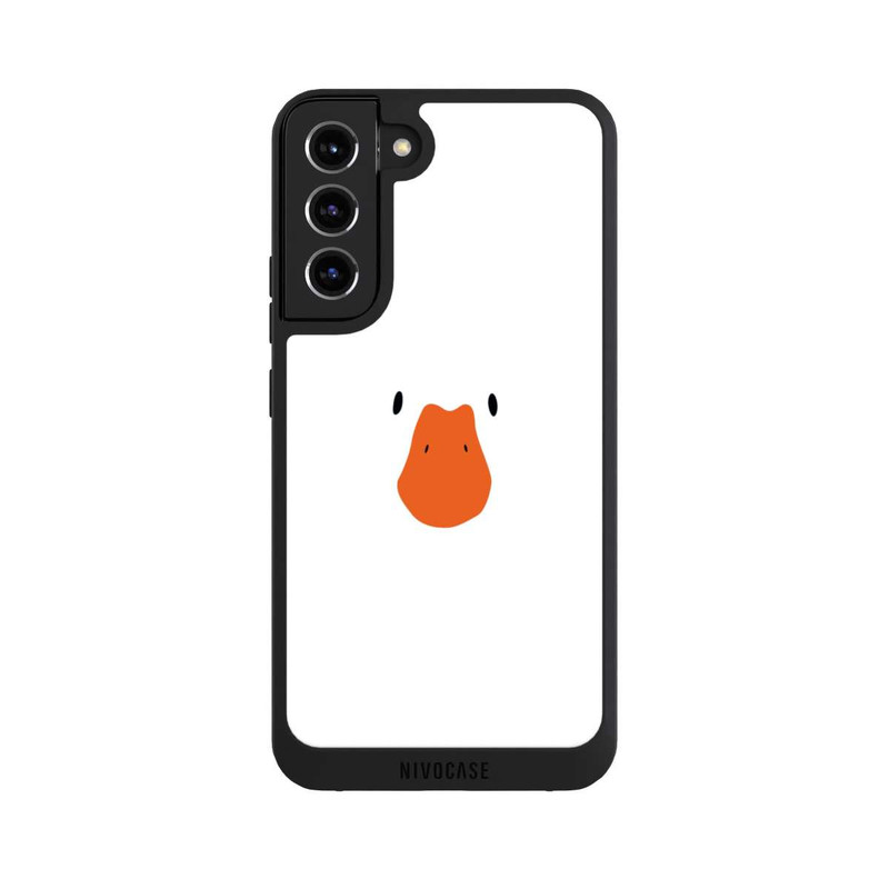 Galaxy S22 + NIVOpure Duck Face White