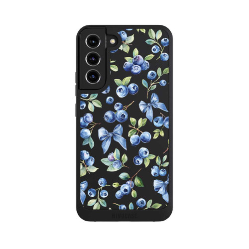 Samsung Galaxy S22+ NIVOpure Blaubeere Schleifen Transparent mit KI