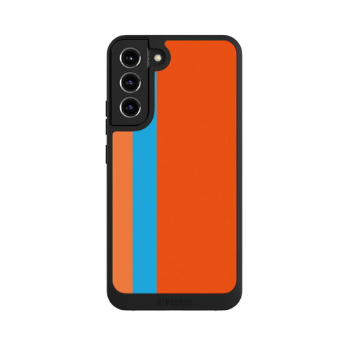 Samsung Galaxy S22+ NIVOpure Rayures Orange Bleu