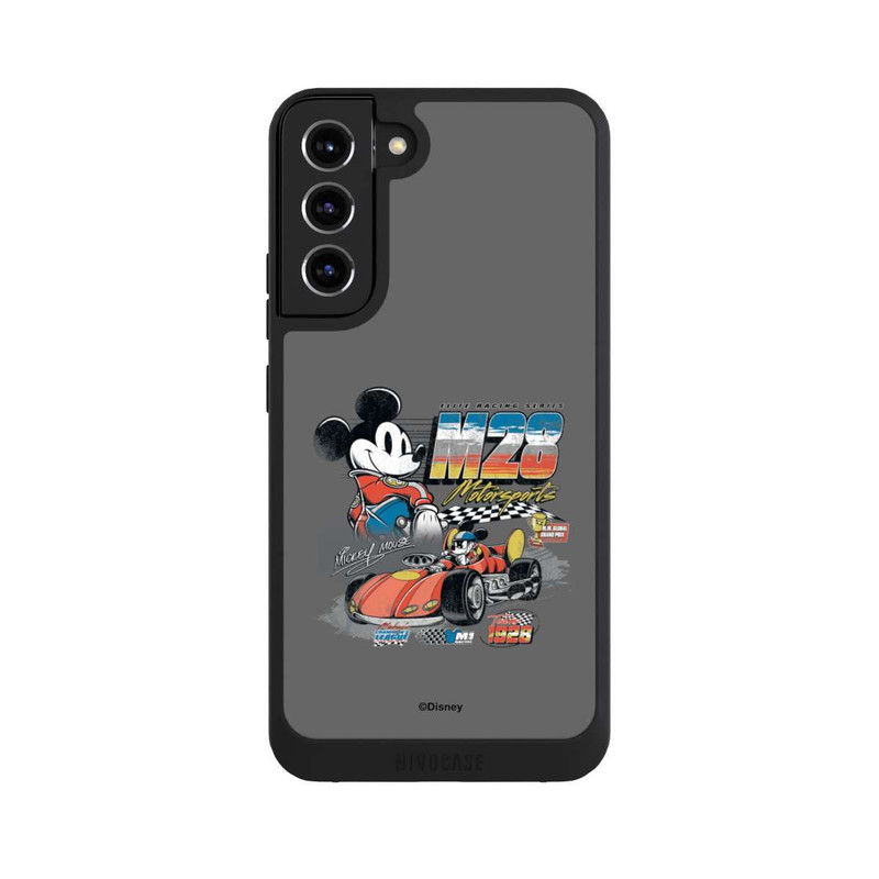 Galaxy S22 + NIVOpure Micky Maus Rennfahrer Auto M28