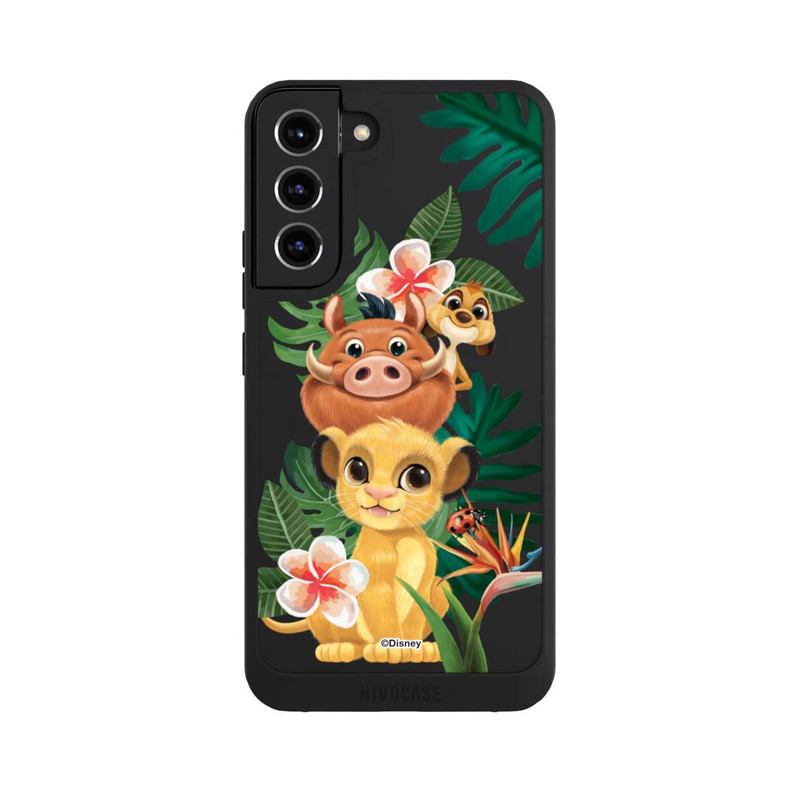 Galaxy S22 + NIVOpure Lion King Jungle Friends Transparent