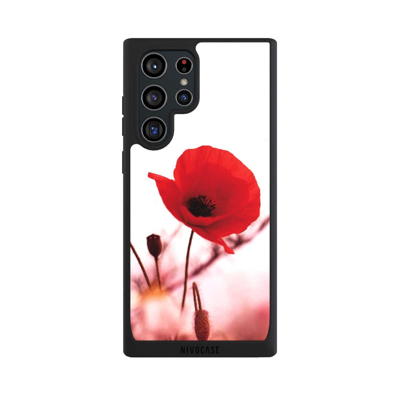 Galaxy S22 Ultra NIVOpure Fleurs Rouges