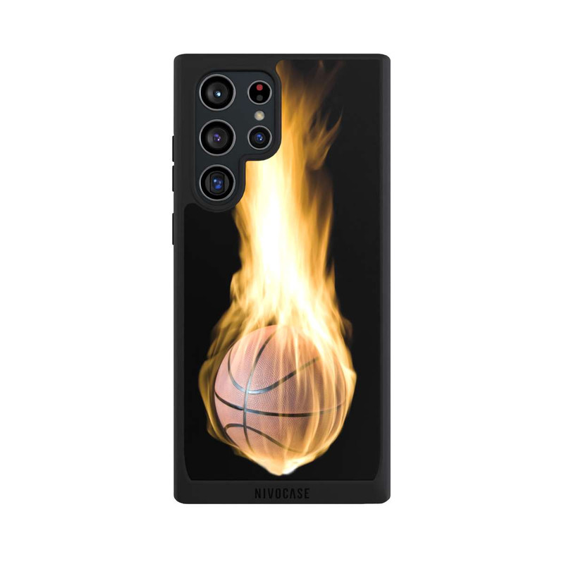 Galaxy S22 Ultra NIVOpure Burning Basketball Passion