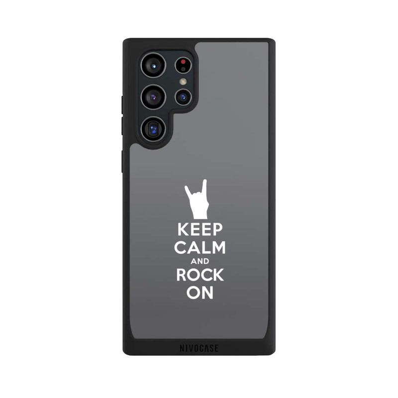 Galaxy S22 Ultra NIVOpure Keep Calm and Rock on