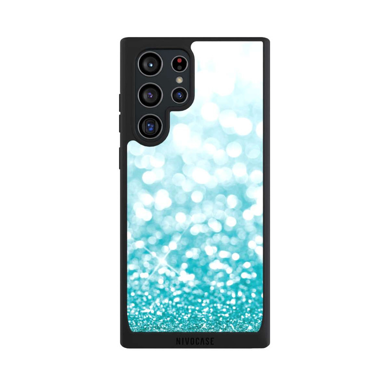 Galaxy S22 Ultra NIVOpure Petrol Glitter Look