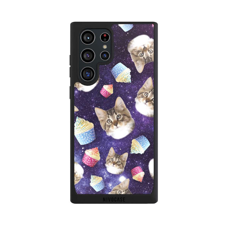 Galaxy S22 Ultra NIVOpure Crazy Galaxy Space Cats