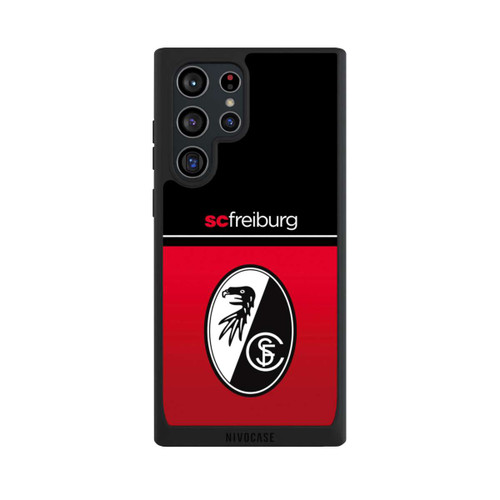 Samsung Galaxy S22 Ultra NIVOpure SC Freiburg - Schwarz Rot