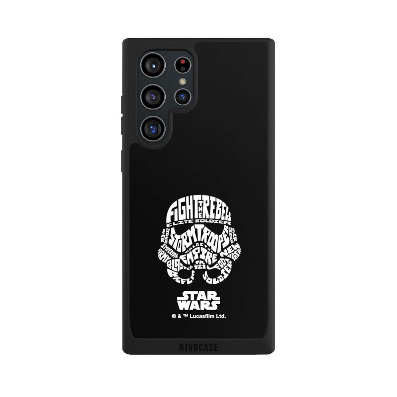 Galaxy S22 Ultra NIVOpure Sturmtruppler Typo Grafisch