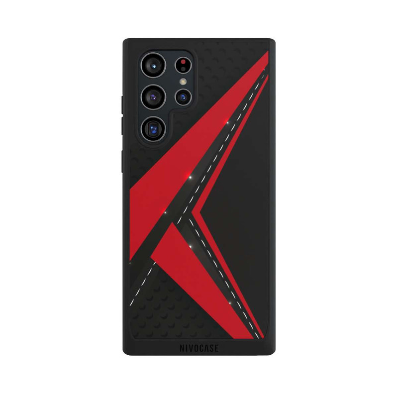 Galaxy S22 Ultra NIVOpure Carbon for Men - Red