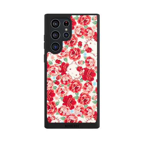 Samsung Galaxy S22 Ultra NIVOpure Hallo Kitty - Magnolie Rot