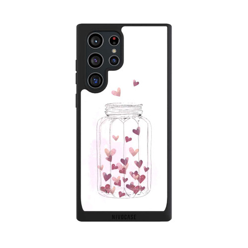 Samsung Galaxy S22 Ultra NIVOpure Heart in Glass