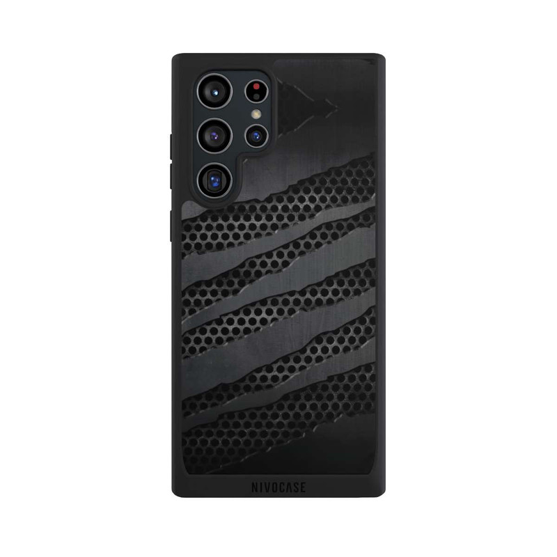 Galaxy S22 Ultra NIVOpure Griffures Métalliques Grises