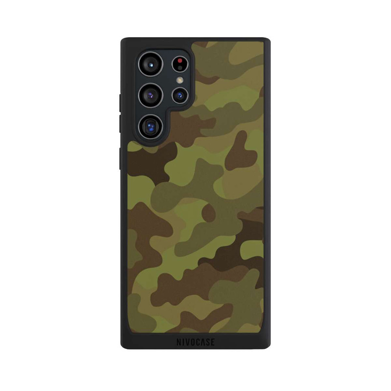 Galaxy S22 Ultra NIVOpure Militär Denim Camo