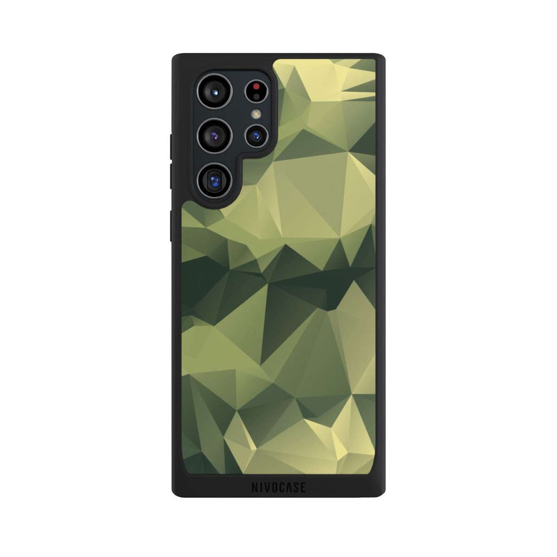 Galaxy S22 Ultra NIVOpure Camouflage polygonal