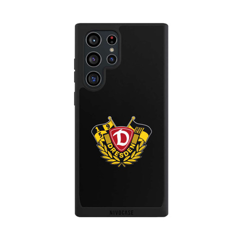 Samsung Galaxy S22 Ultra NIVOpure Dynamo Wappen mit Fahnen