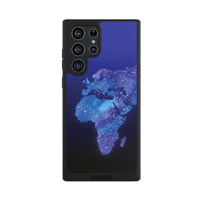 Galaxy S22 Ultra NIVOpure Worldmap Cosmic
