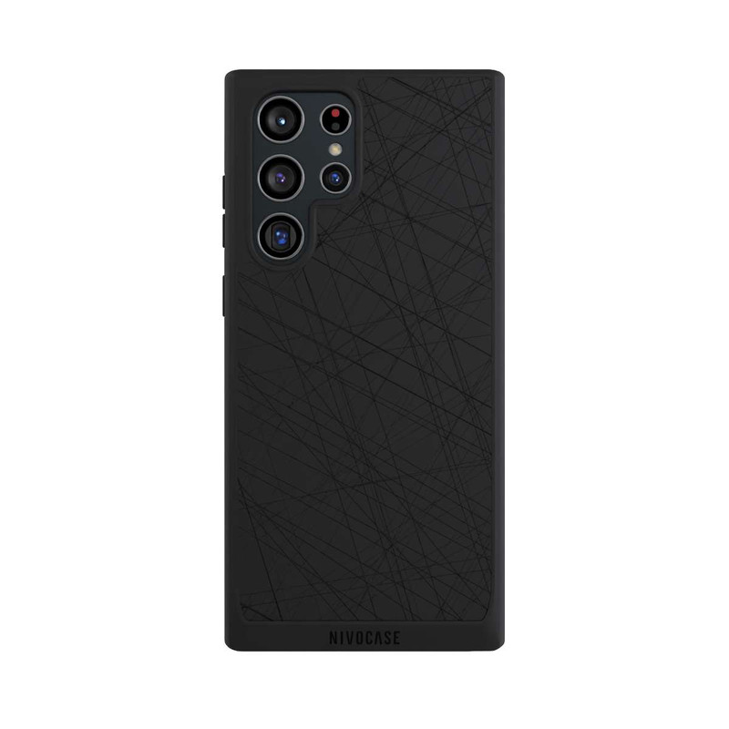 Galaxy S22 Ultra NIVOpure Scratches Black ohne Hintergrund