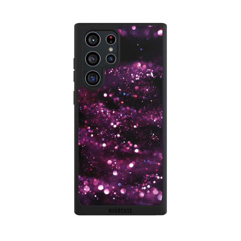 Galaxy S22 Ultra NIVOpure Lilac Sparkles Look