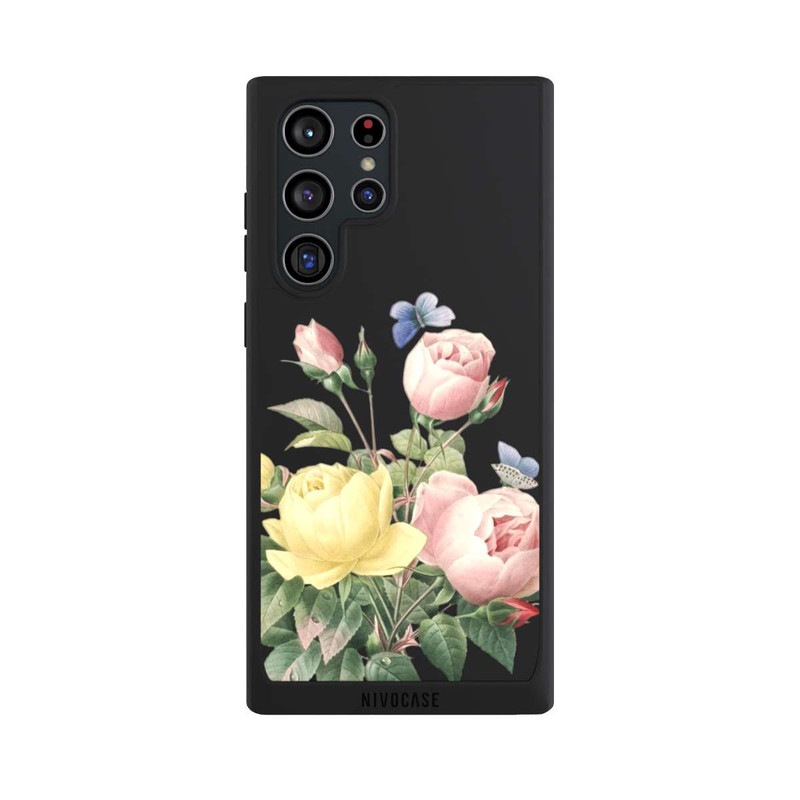 Galaxy S22 Ultra NIVOpure Roses Pastelles sans Fond