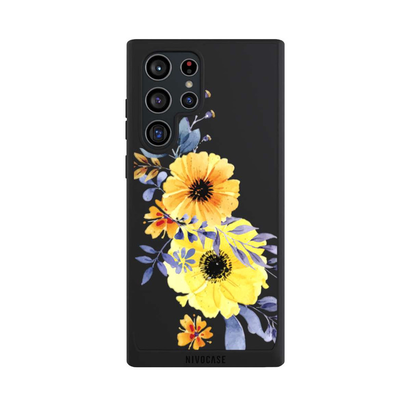 Galaxy S22 Ultra NIVOpure Yellow Swedish Flowers