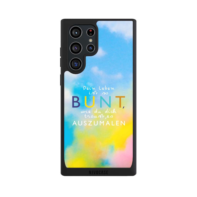 Galaxy S22 Ultra NIVOpure Das Leben ist Bunt