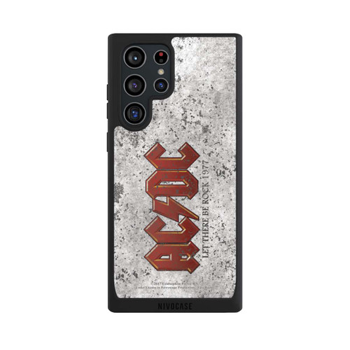 Samsung Galaxy S22 Ultra NIVOpure ACDC Let There Be Rock Grau