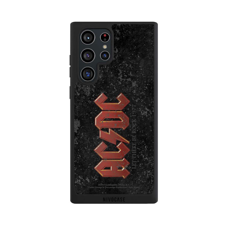 Galaxy S22 Ultra NIVOpure ACDC Let There Be Rock Anthracite