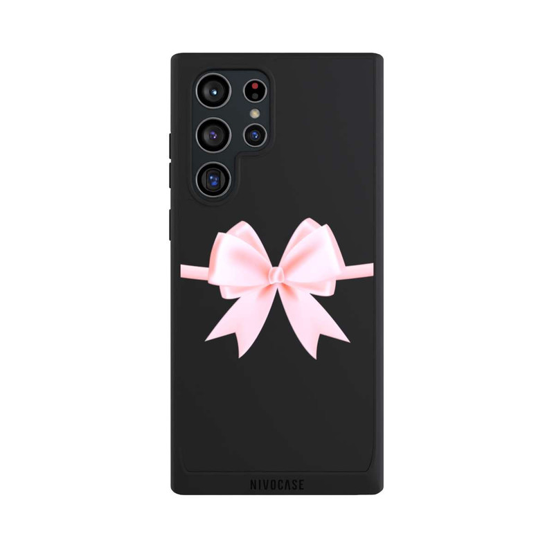 Galaxy S22 Ultra NIVOpure Ruban Rose sans Fond