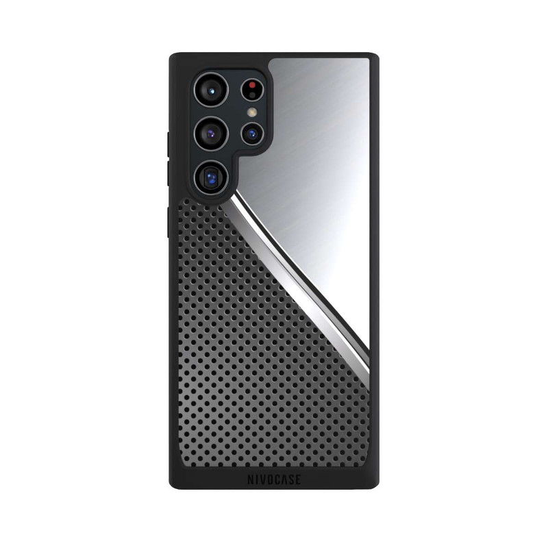 Galaxy S22 Ultra NIVOpure Surface Métallique en Duo
