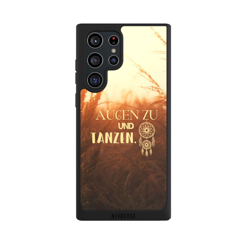 Galaxy S22 Ultra NIVOpure Augen Zu und Tanzen