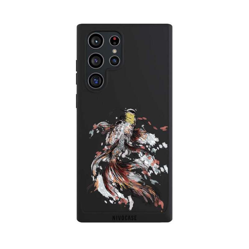 Galaxy S22 Ultra NIVOpure Koi (Qquarelle) sans Fond