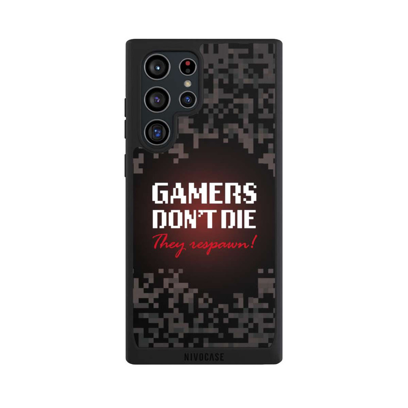Galaxy S22 Ultra NIVOpure Gamers Don't Die
