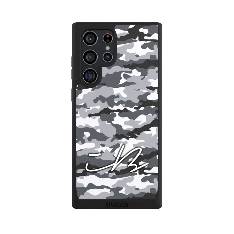Galaxy S22 Ultra NIVOpure Gris camo iBlali