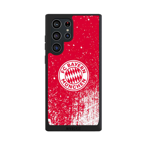 Samsung Galaxy S22 Ultra NIVOpure Splatter Rot - FCB