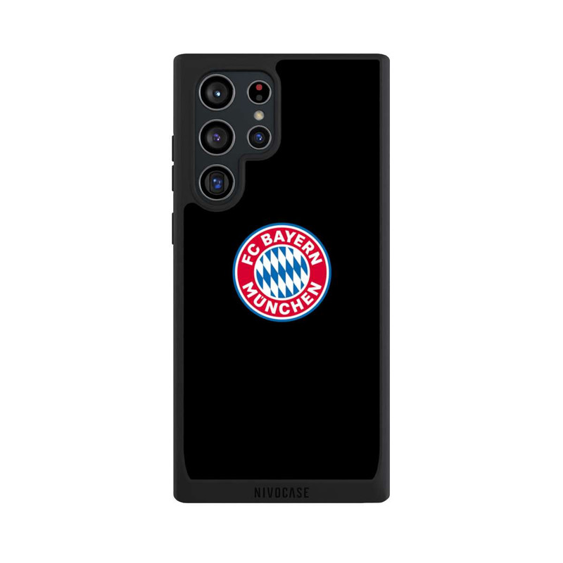 Galaxy S22 Ultra NIVOpure FCB Logo auf Schwarz