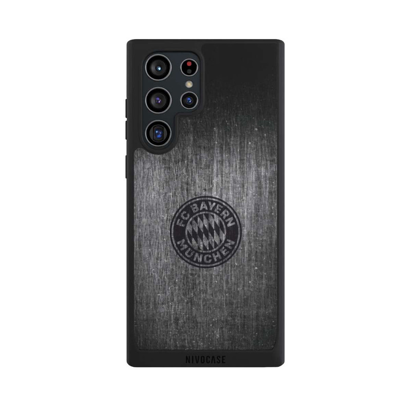 Galaxy S22 Ultra NIVOpure Metal look FCB Logo plain
