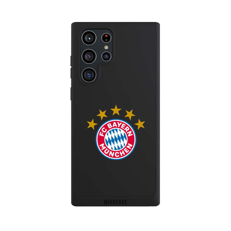 Galaxy S22 Ultra NIVOpure Logo FCB avec Étoiles - sans Fond