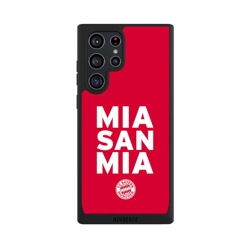 Galaxy S22 Ultra NIVOpure Mia San Mia FCB red