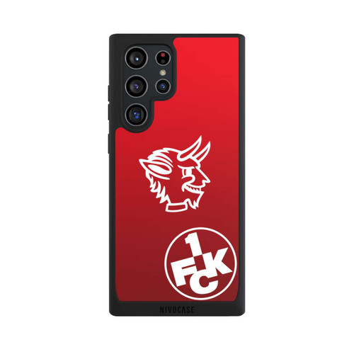 Samsung Galaxy S22 Ultra NIVOpure Teufelskopf FCK auf Rot