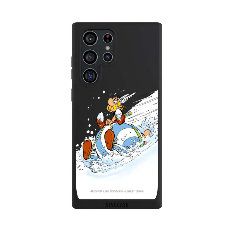Galaxy S22 Ultra NIVOpure Astérix & Obélix Luge Transparent